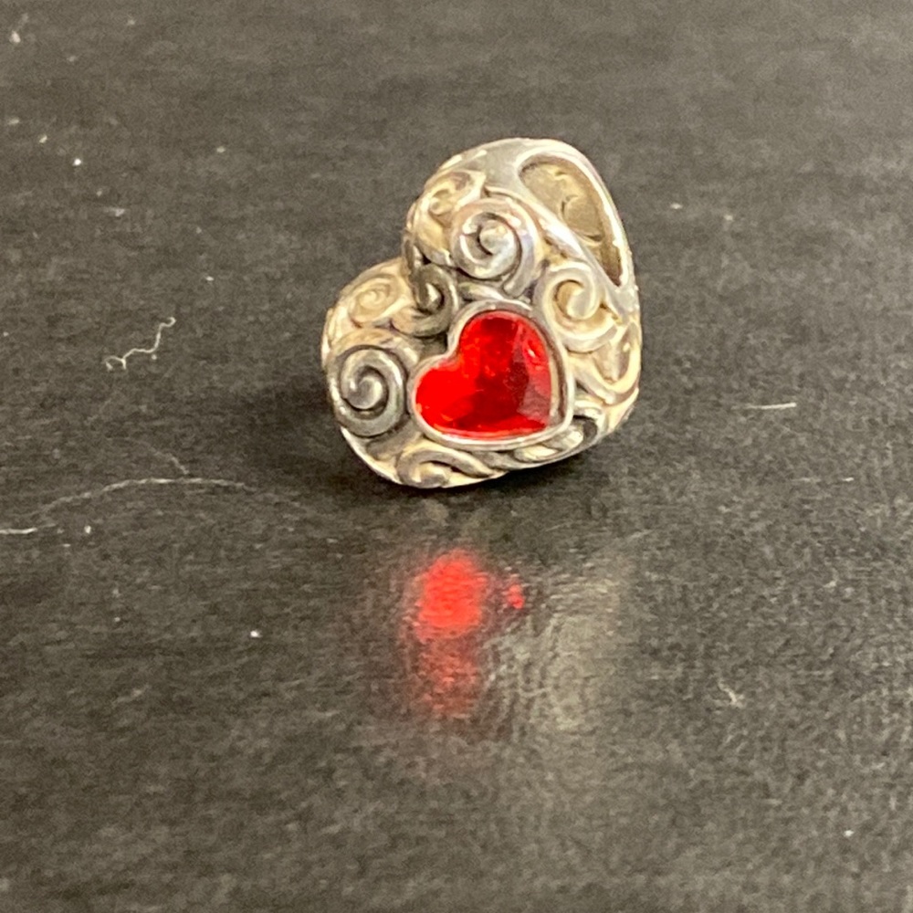Brighton ABC Amore Heart Bead